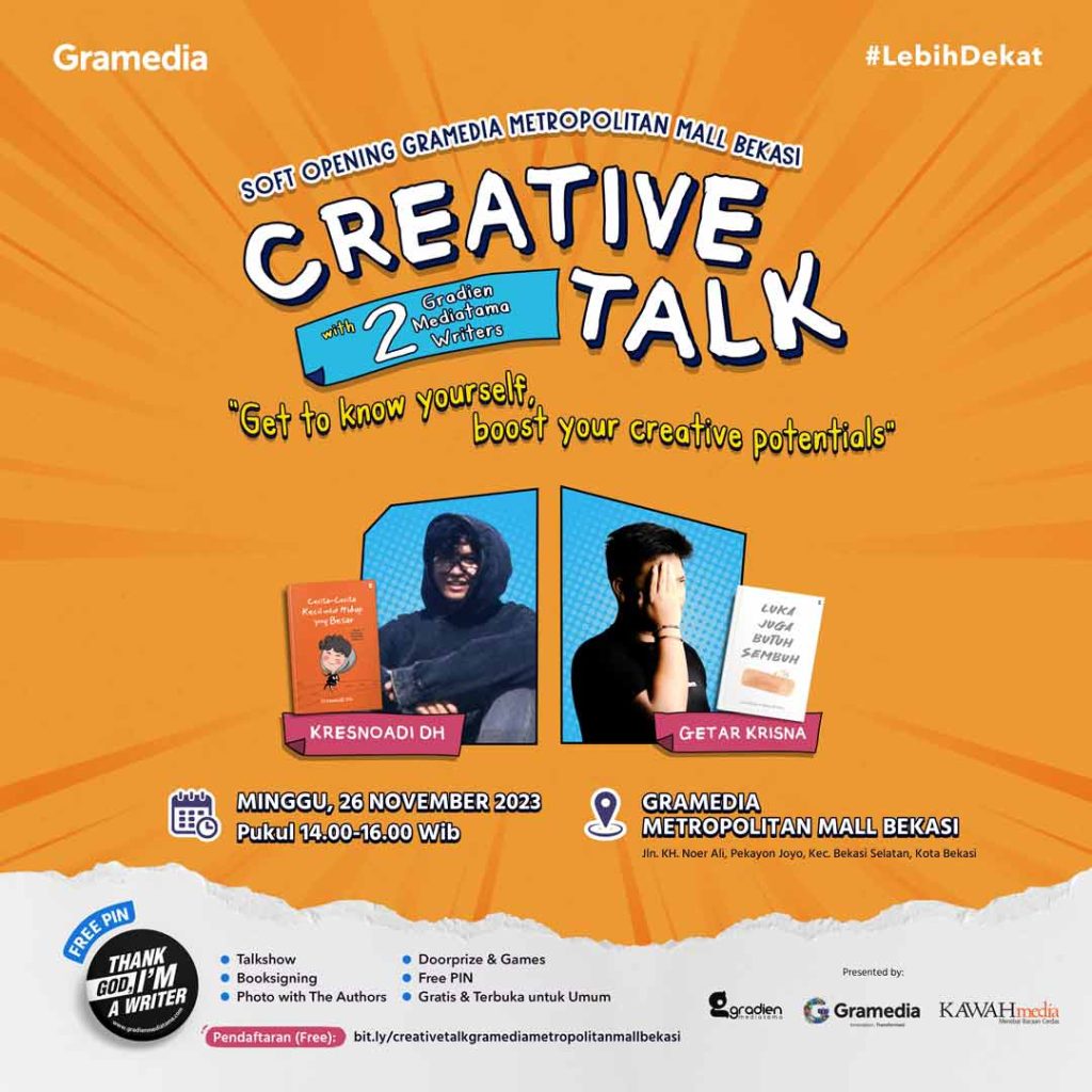 Creative Talk Gramedia Metropolitan