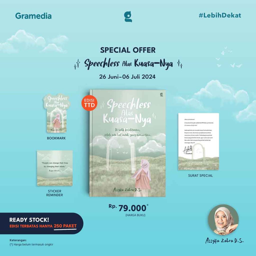 Special Offer Buku SPEECHLESS ATAS KUASA-NYA