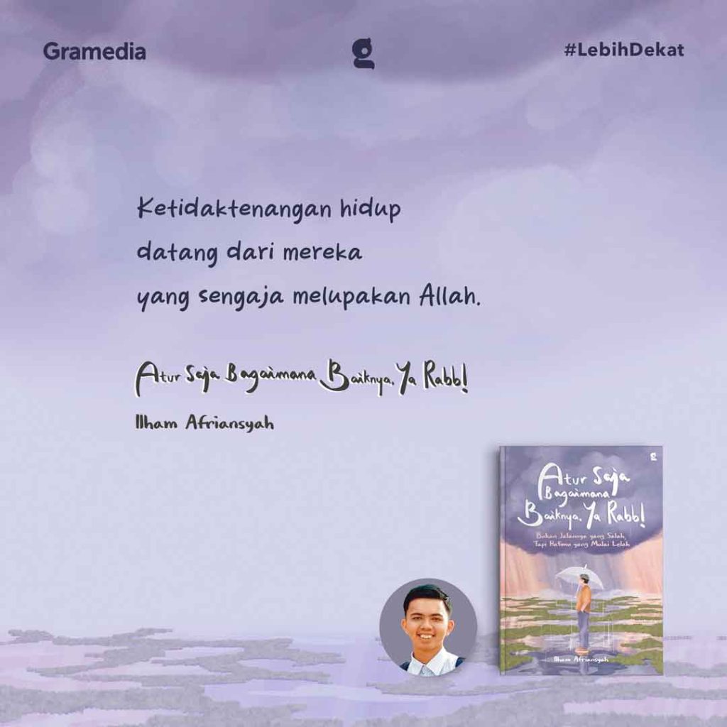 Pre Order Buku ATUR SAJA BAGAIMANA BAIKNYA, YA RABB