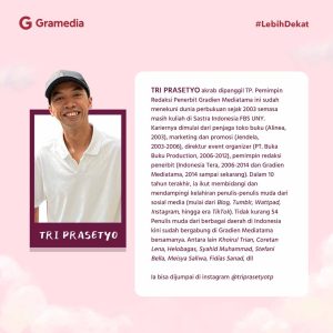 Valentine di Gramedia Buah Batu Launching Buku AKU KALAH DENGAN ORANG BARUMU - Coretan Lena