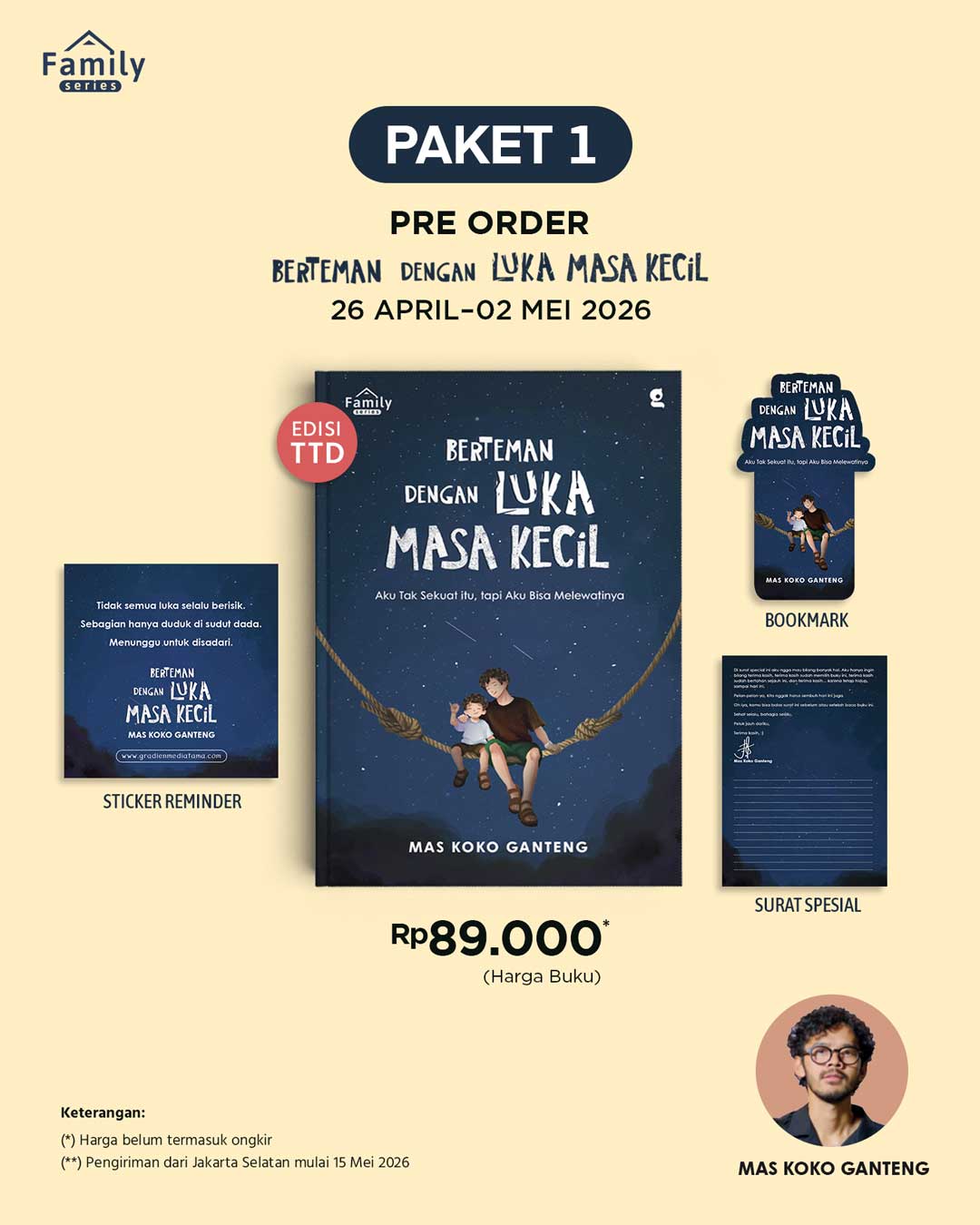 Cover Buku Berteman dengan Luka Masa Kecil