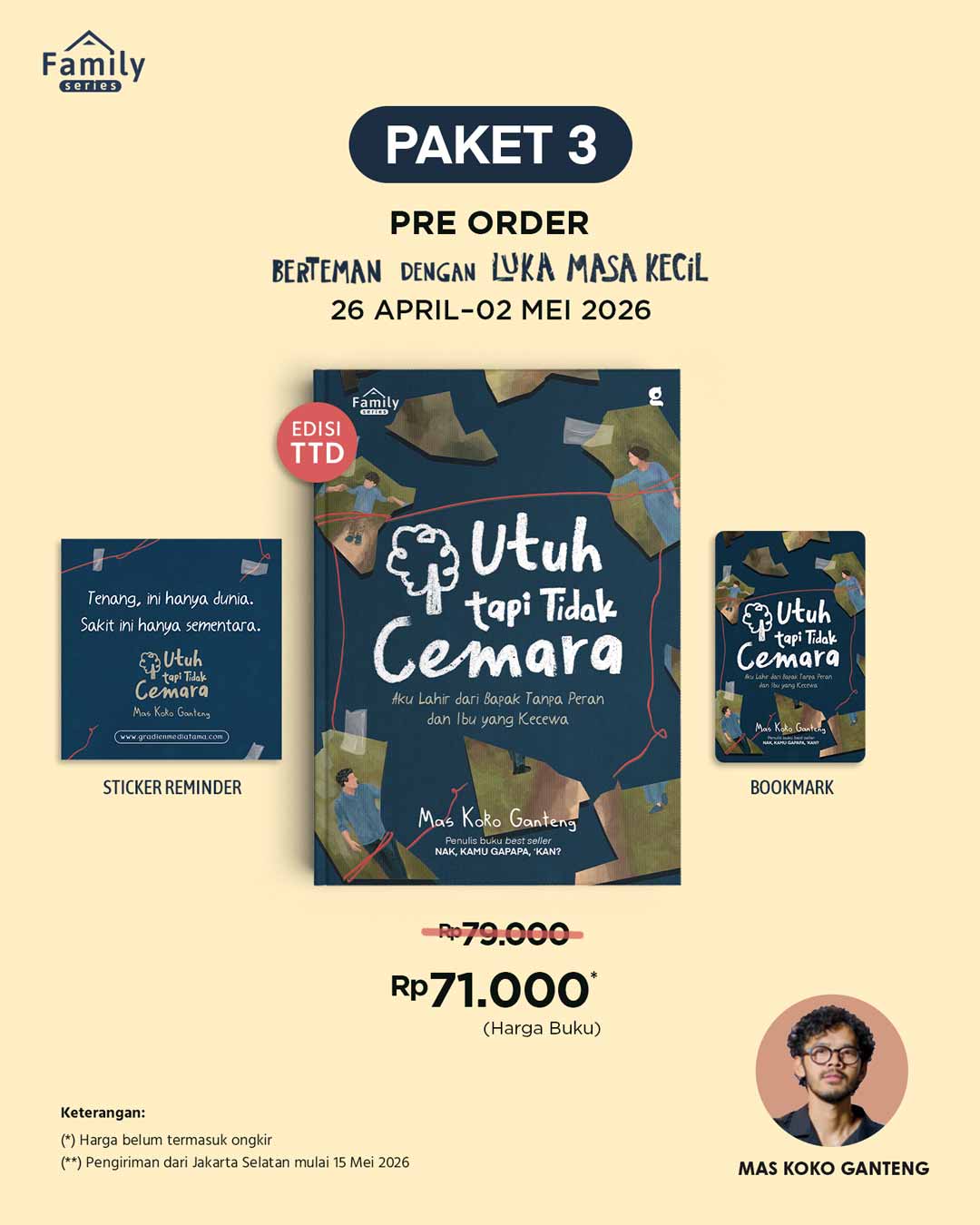 Cover Paket Utuh tapi Tidak Cemara