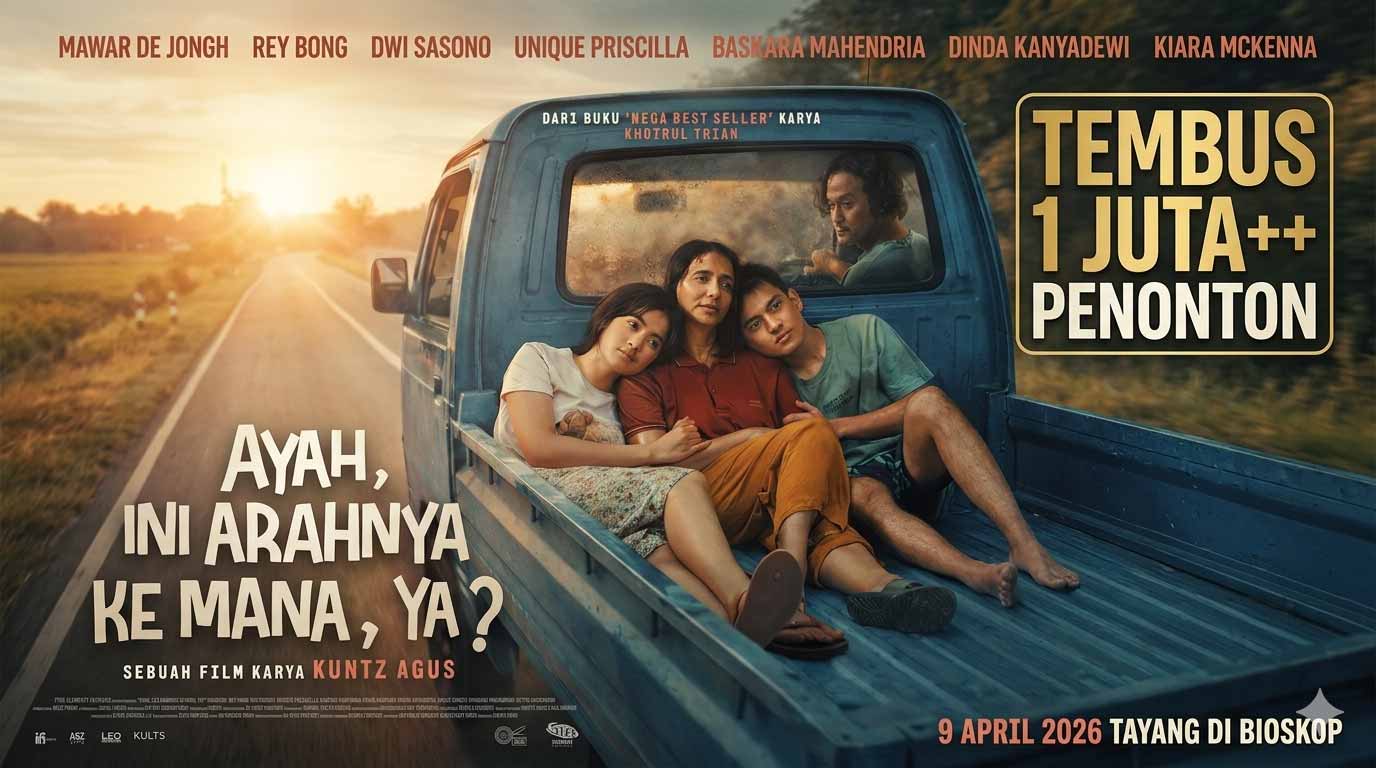 film ayah tembus 1 juta penonton