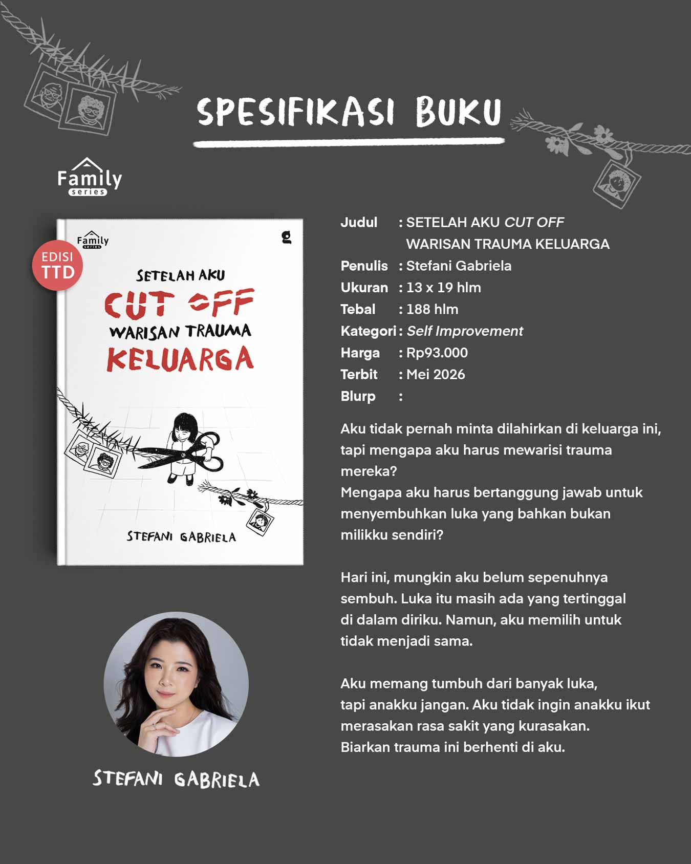 Spesifikasi Buku