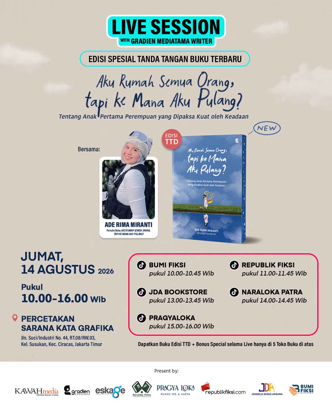 aku rumah semua orang, tapi ke mana aku pulang
