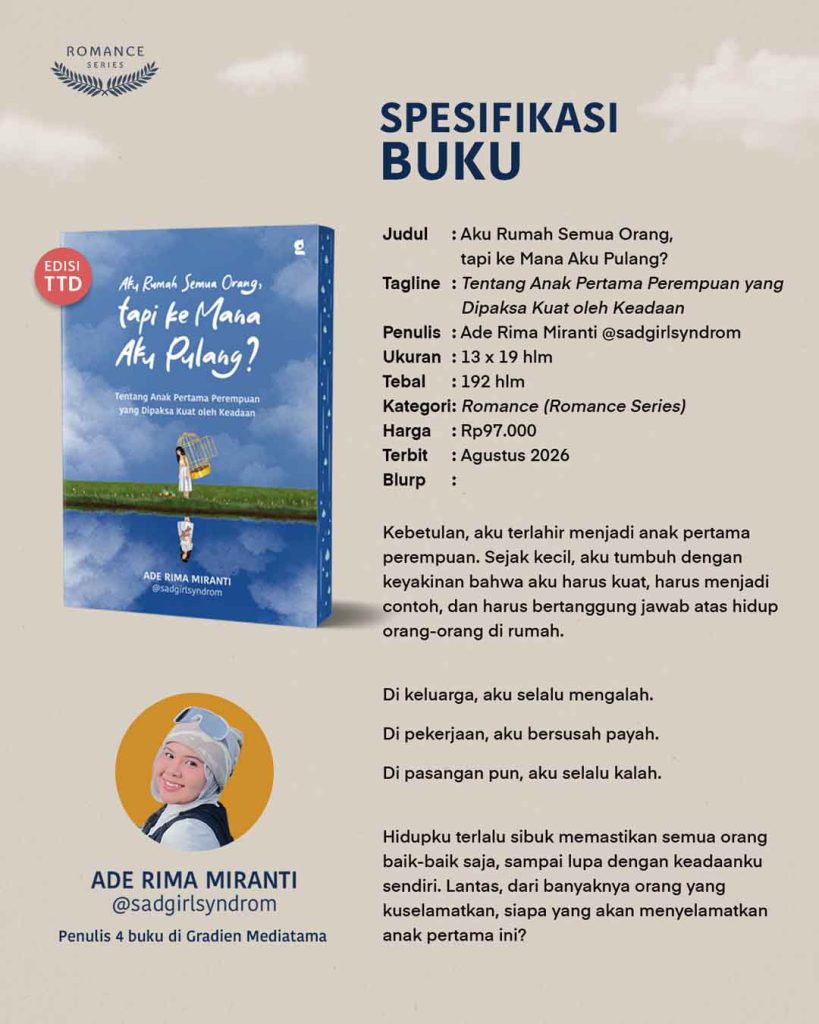 aku rumah semua orang, tapi ke mana aku pulang