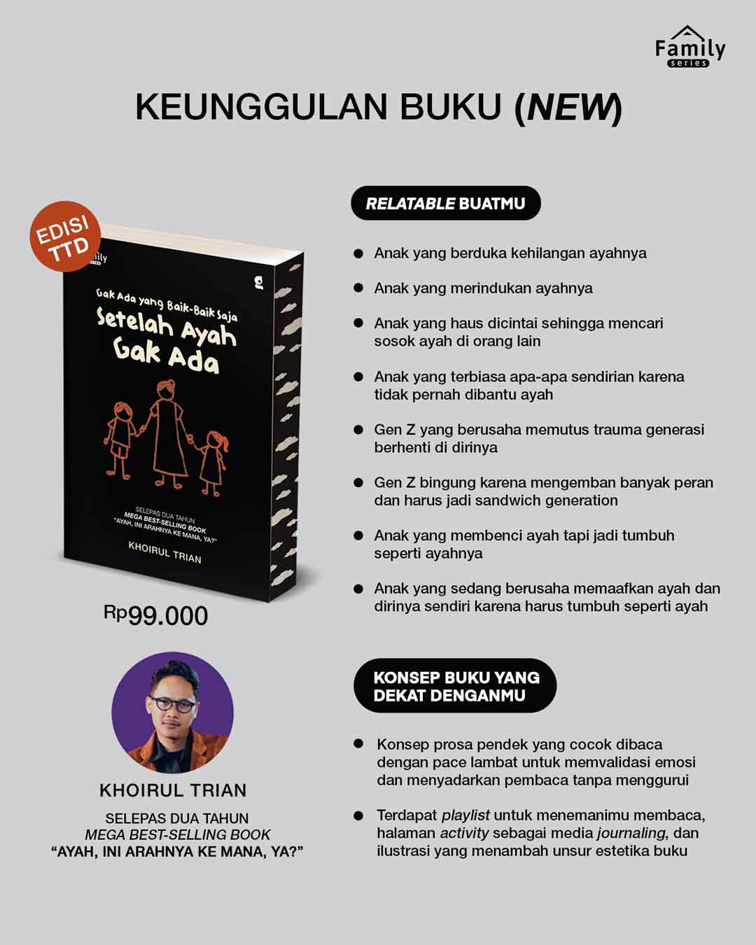 Keunggulan Buku Setelah Ayah Gak Ada